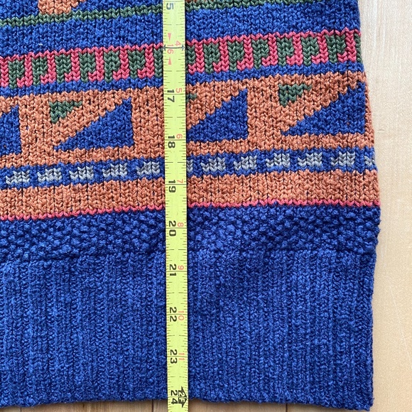 Signature Cotton Slub Sweater, Pattern NWOT‎ - Picture 3 of 7